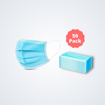 Disposable Face Masks (50 Pack)